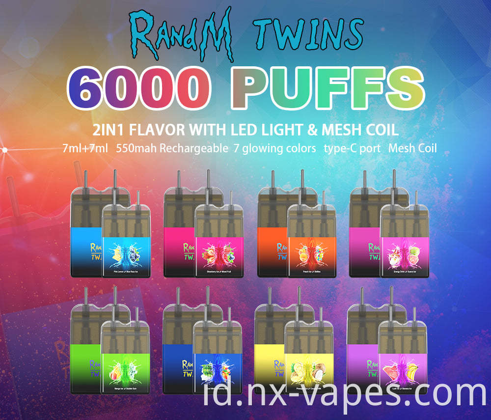 RANDM TWINS 2IN1